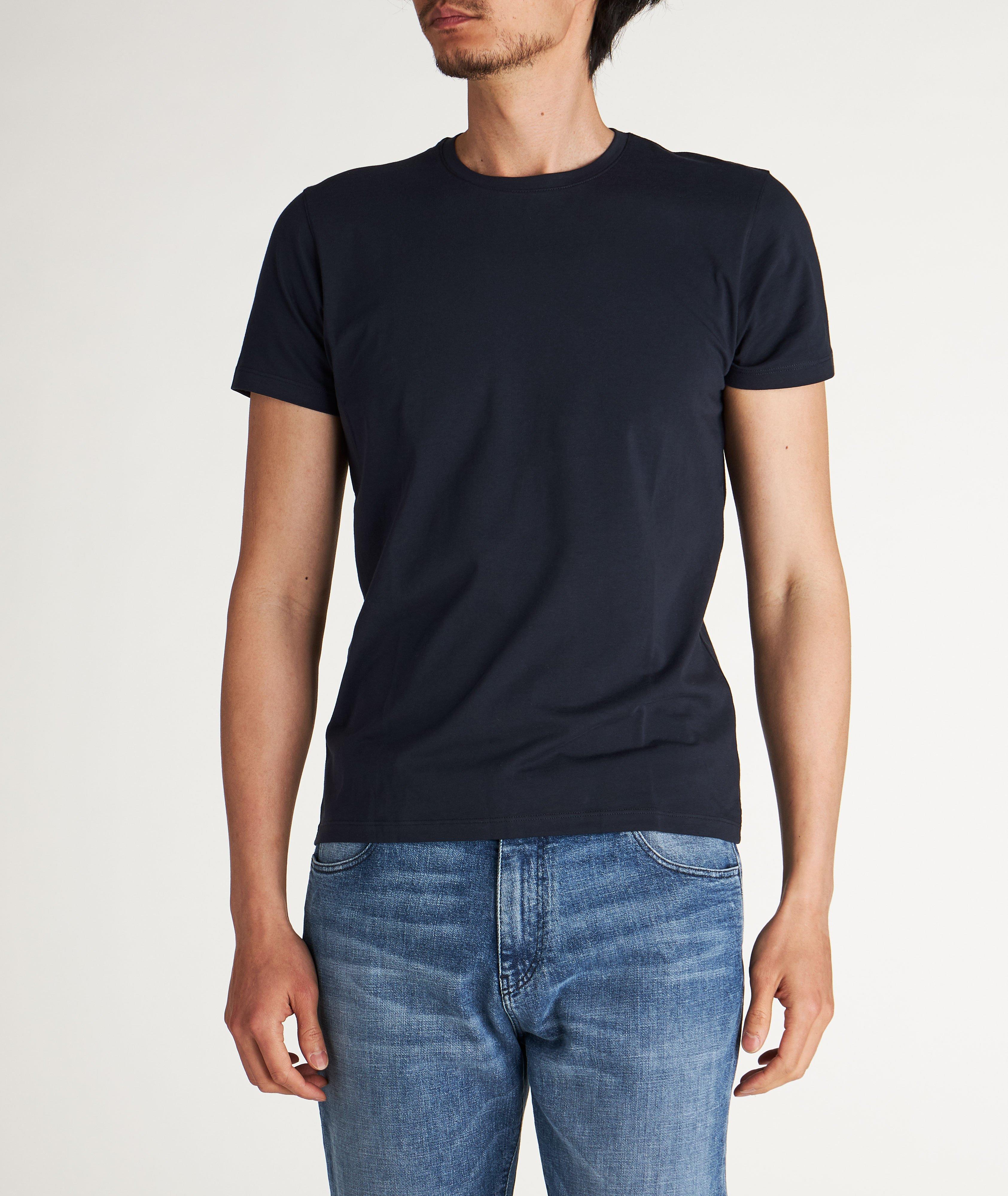 Pima Cotton Crewneck T-Shirt image 1