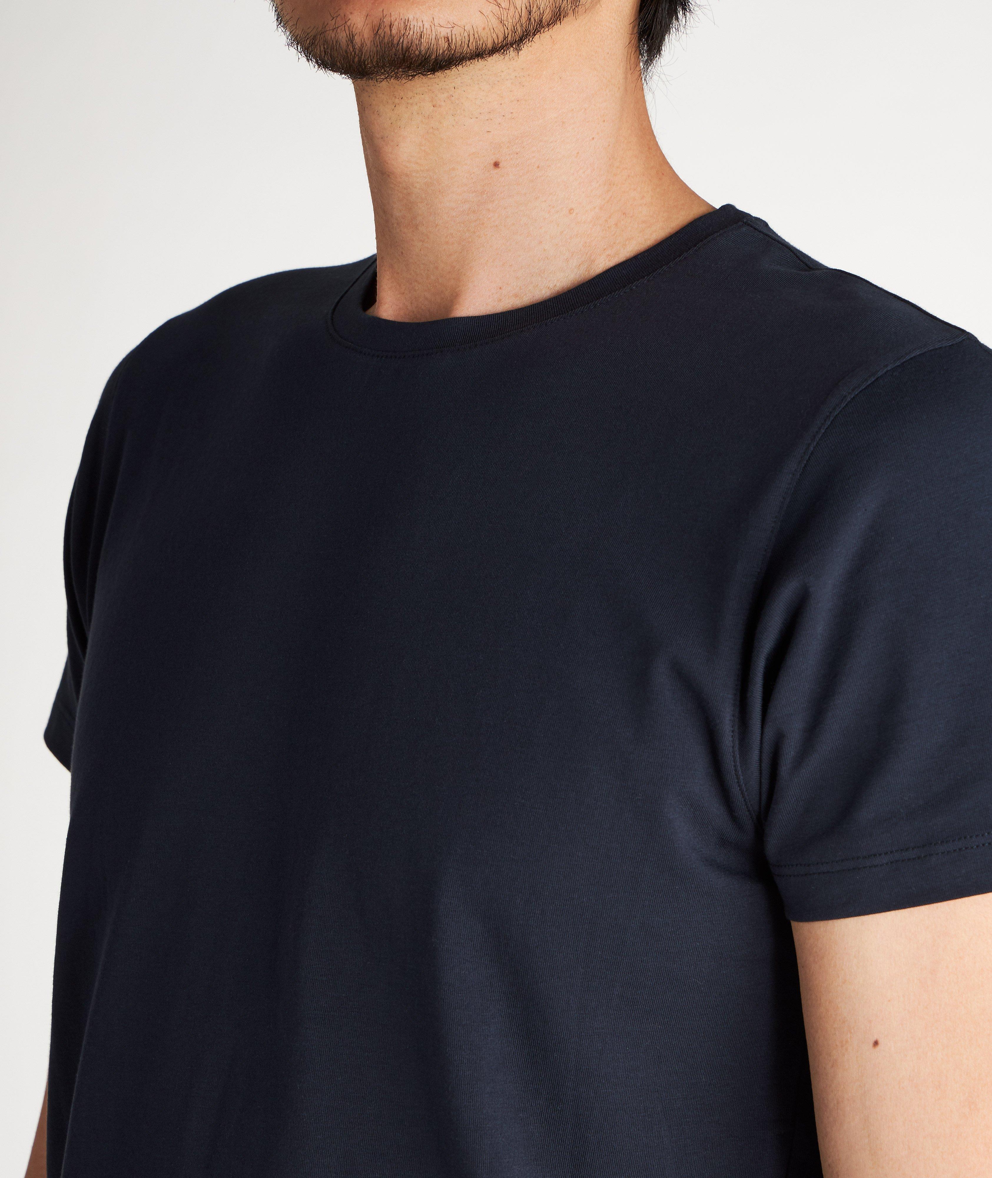 Pima Cotton Crewneck T-Shirt image 3