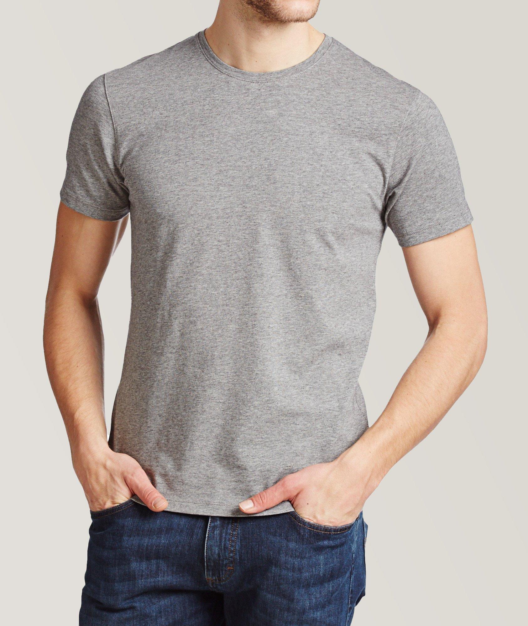 Patrick Assaraf Pima Stretch-Cotton Crewneck T-Shirt