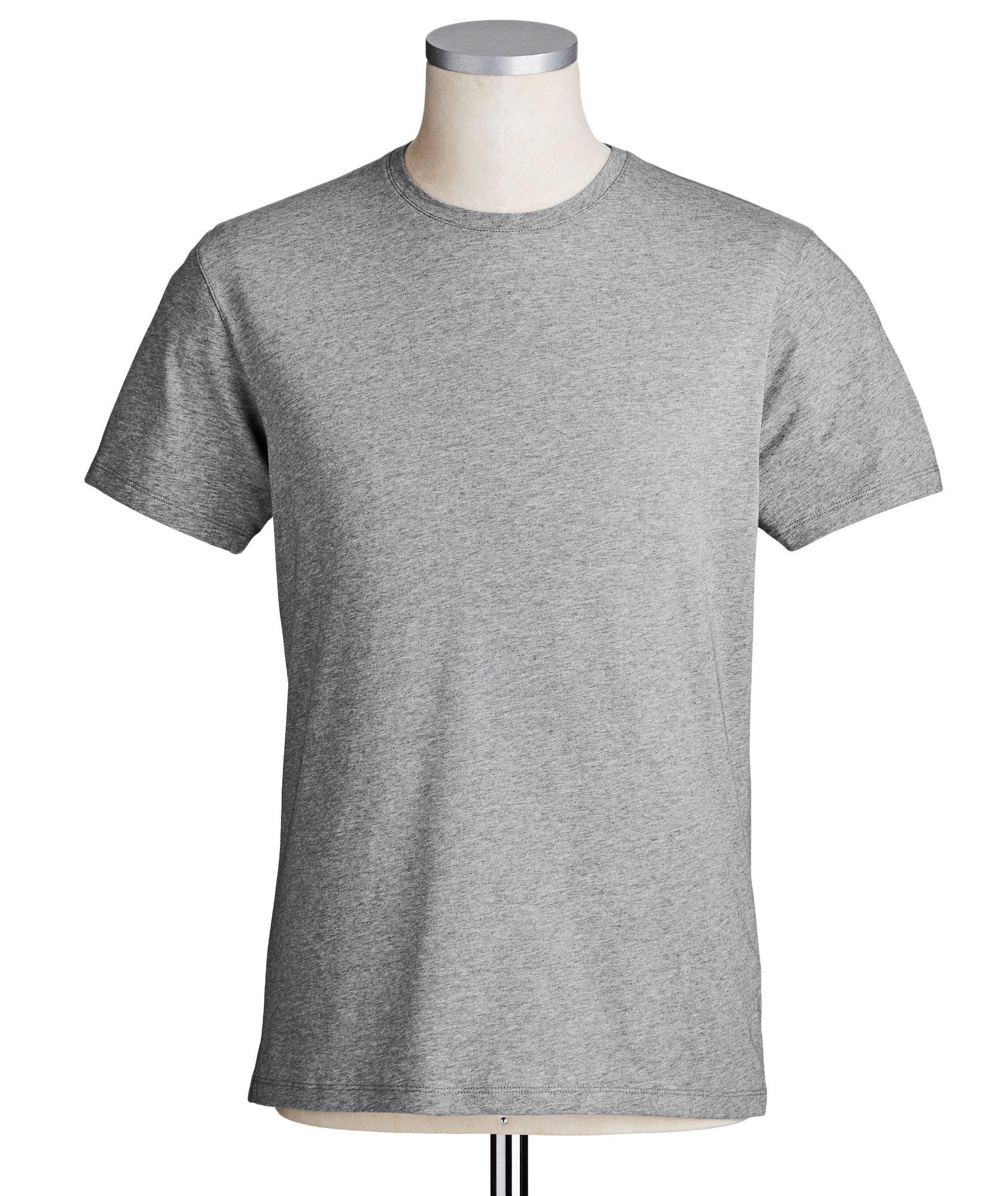 Pima Stretch-Cotton Crewneck T-Shirt image 1