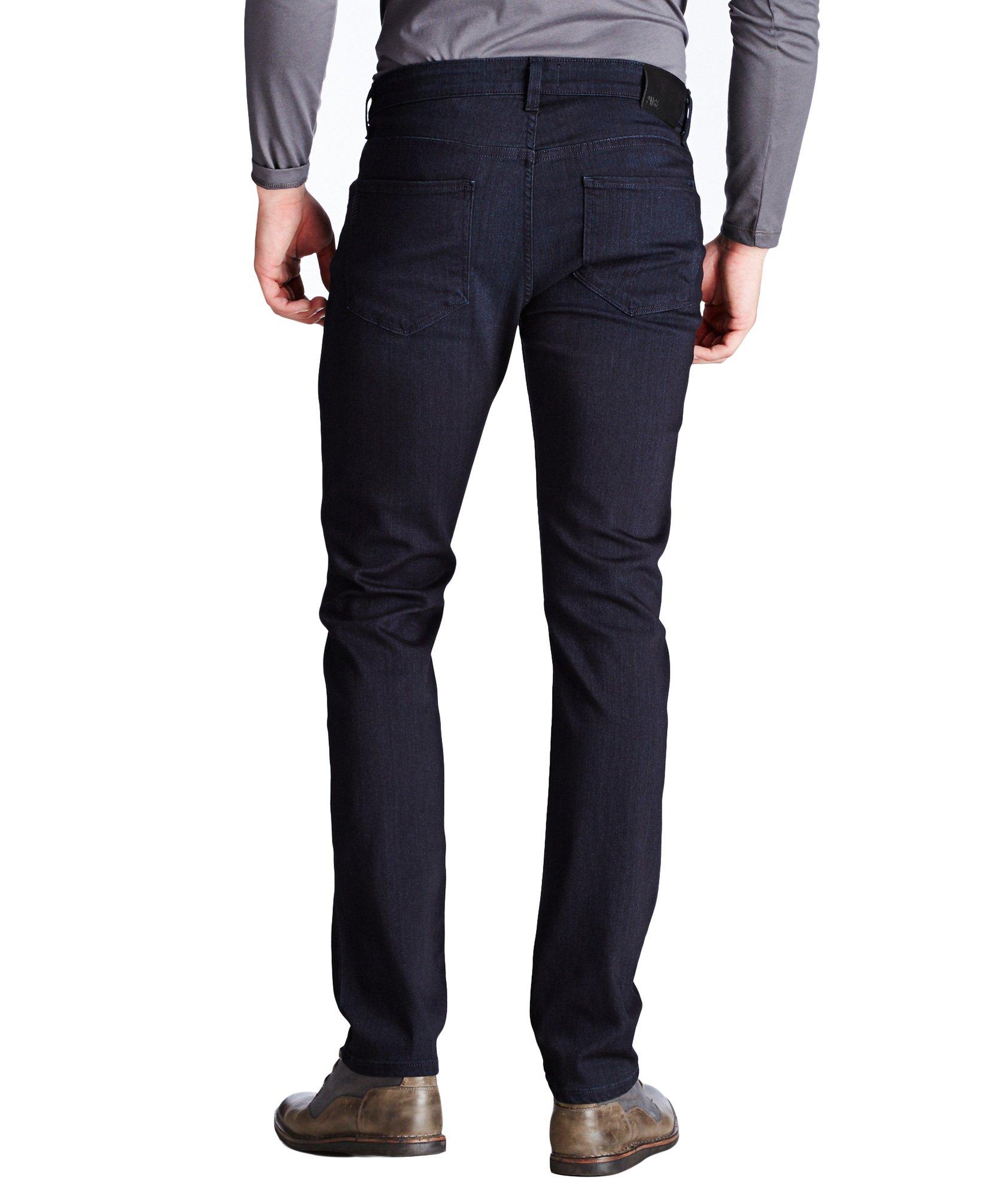 PAIGE Transcend Lennox Slim Tapered Leg Five Pocket Pants in Blue for Men