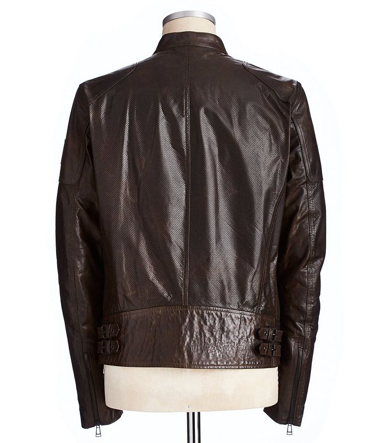Moreland Perforated Leather Jacket image 1