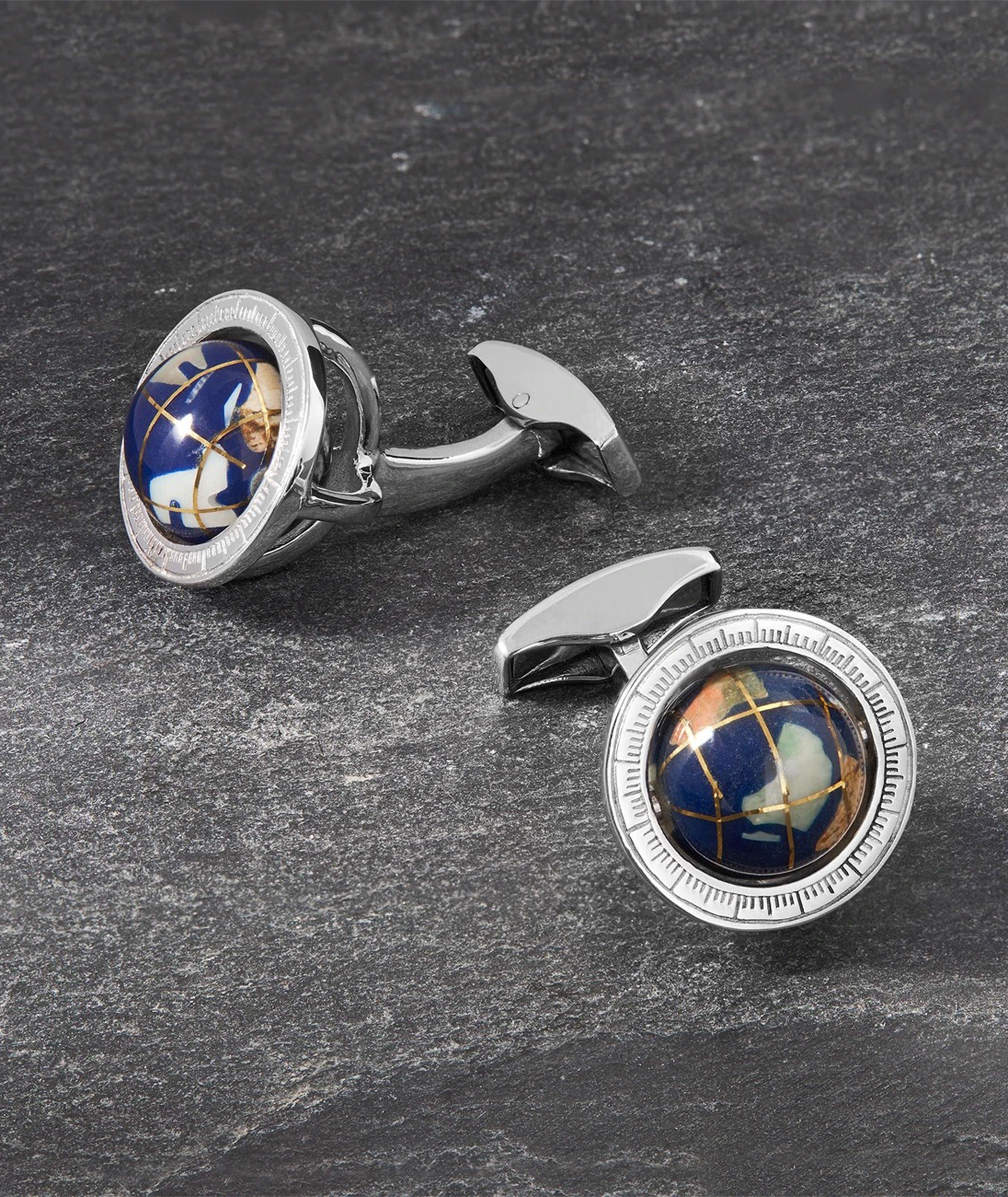 Globe Cufflinks image 2