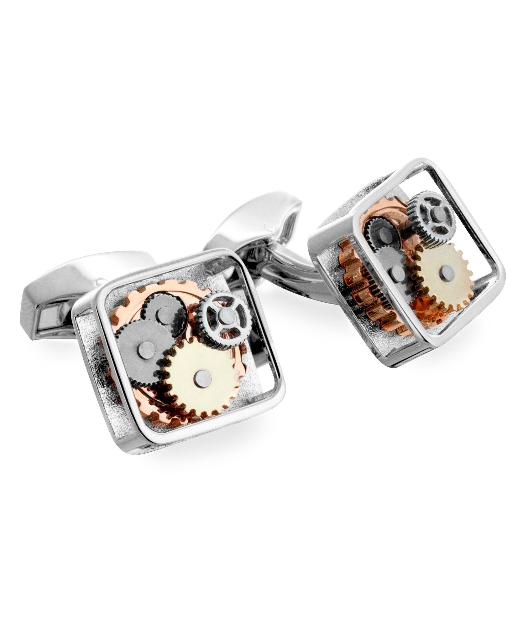 Square Gears Cufflinks  image 0