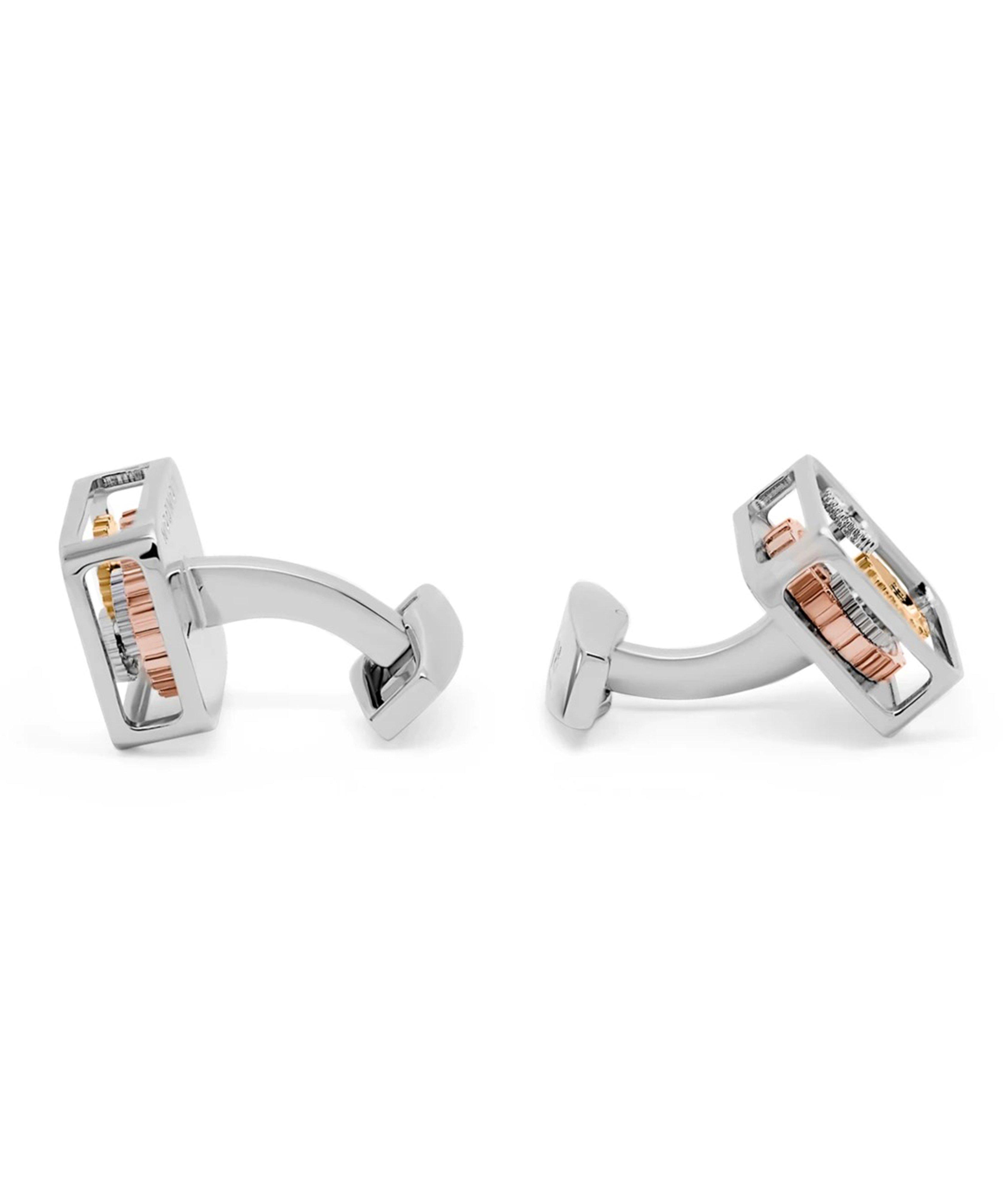 Square Gears Cufflinks  image 1