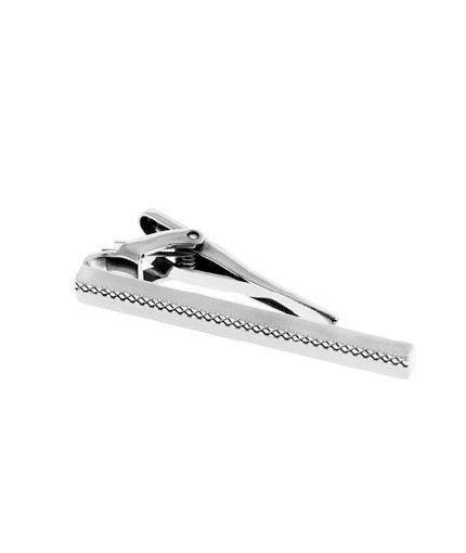 Rhodium Tie Clip image 0