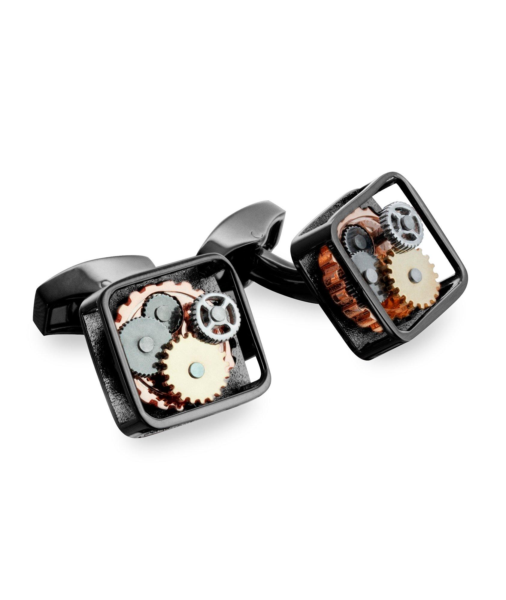 Square Gear Cufflinks image 0