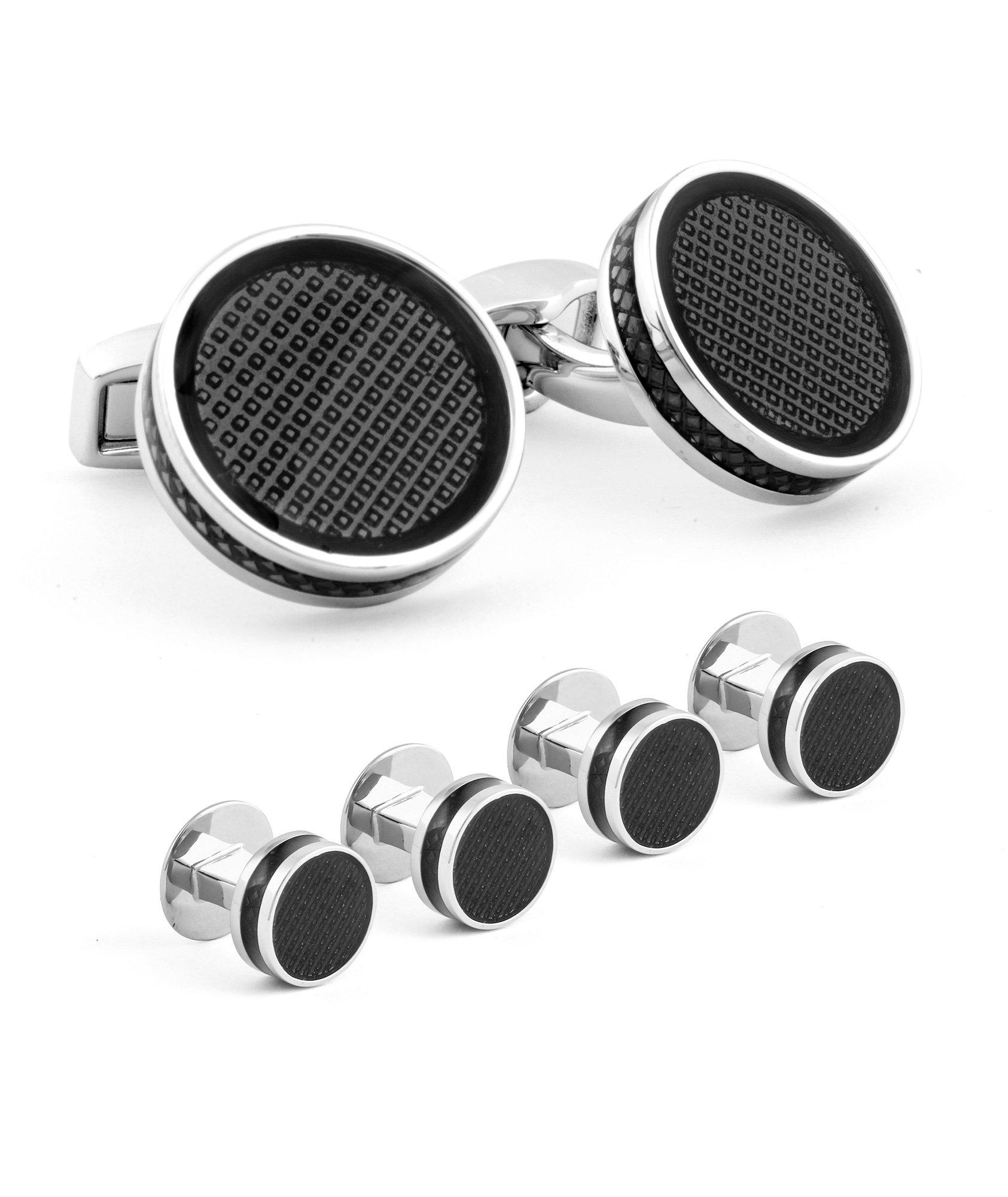 Ice Tablet Cufflinks & Studs Set  image 0