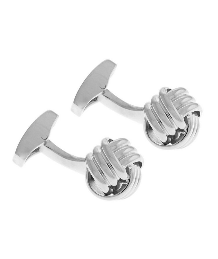 Ribbed Knot Cufflinks image 0