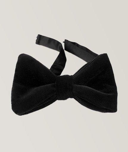 Cotton Velvet Bow Tie image 0