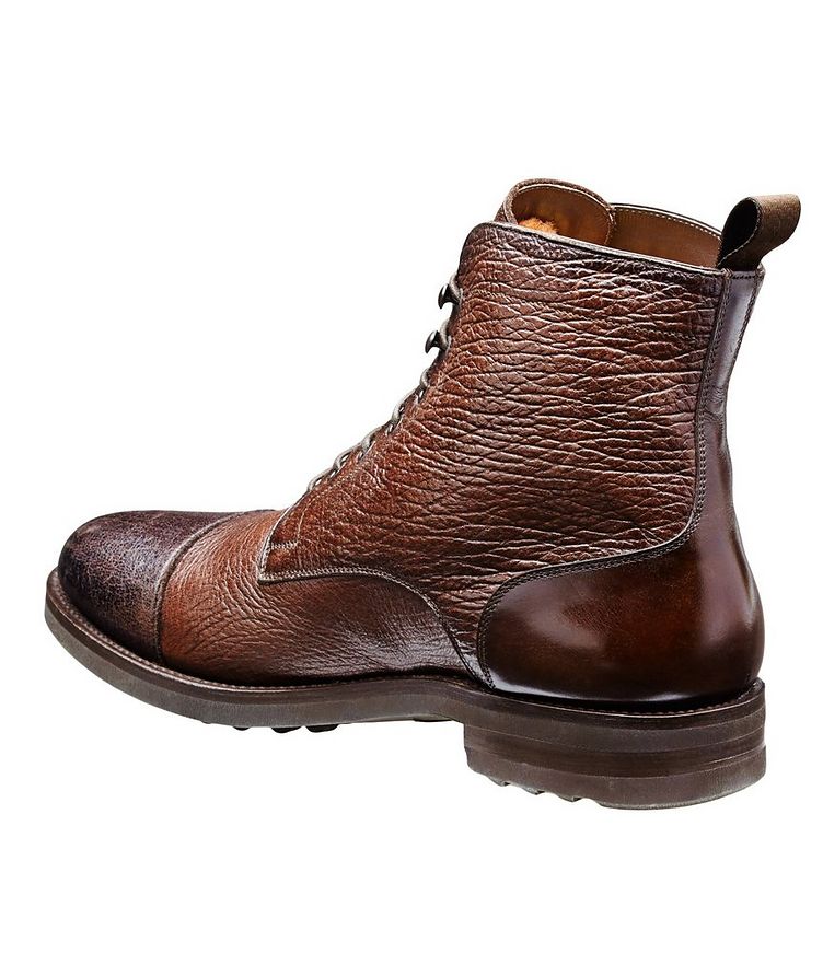Shearling Lined Dearskin Boots image 1