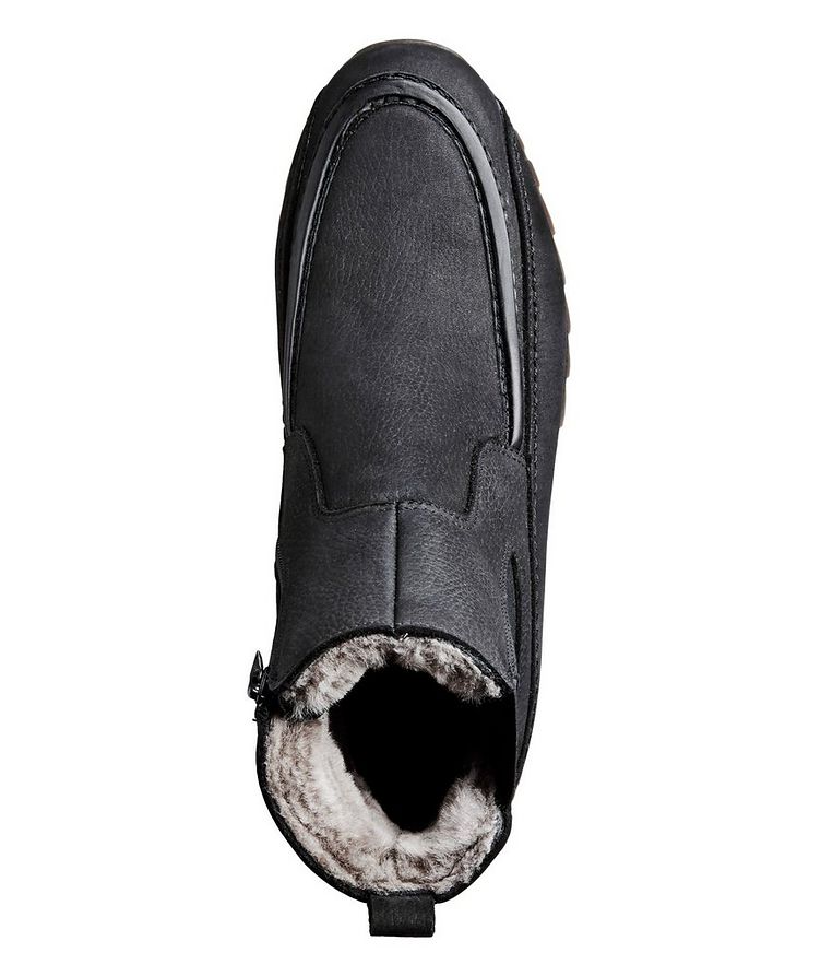 Shearling Lined Nubuck Boots image 2
