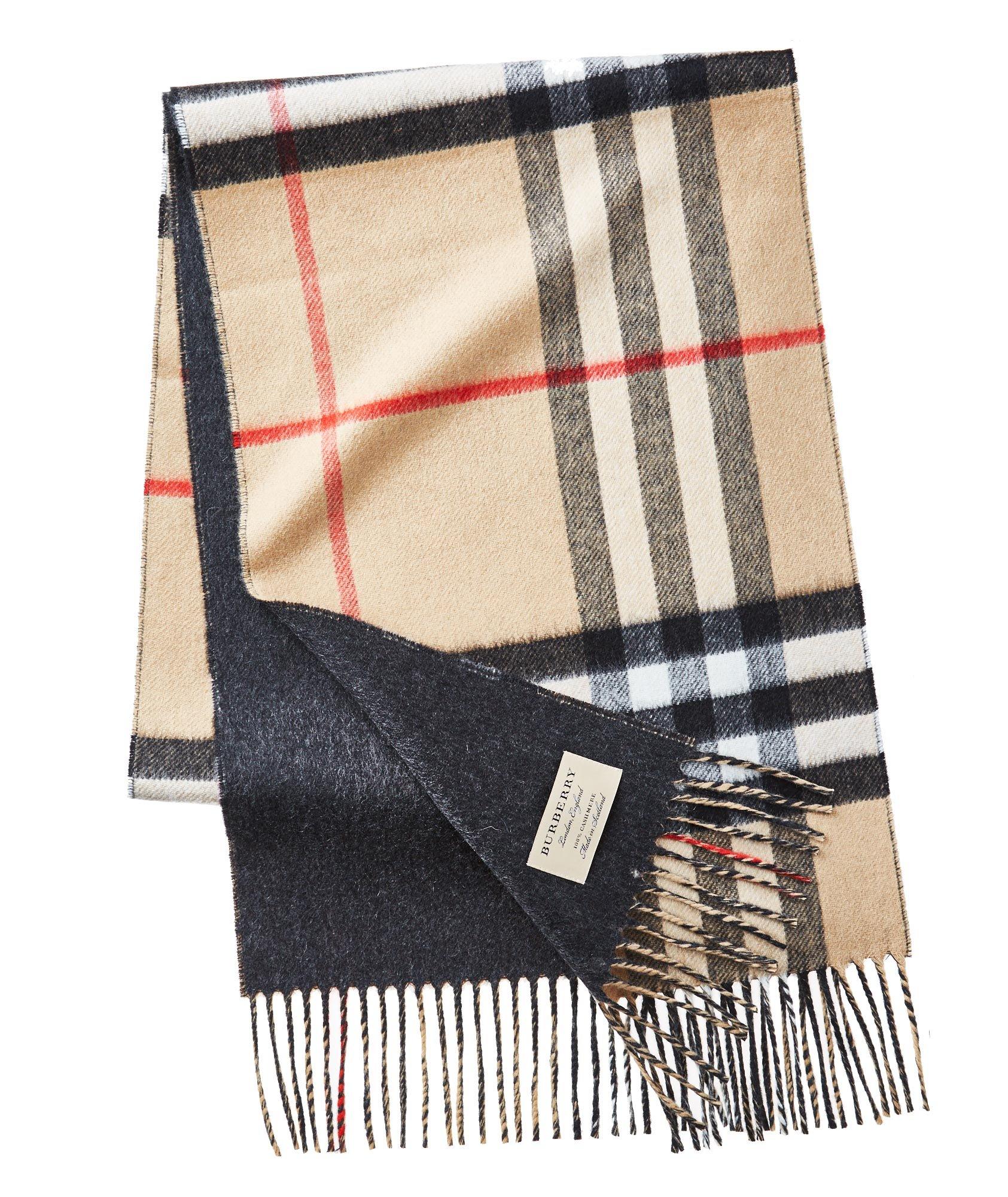 Heritage Check Cashmere Scarf image 0