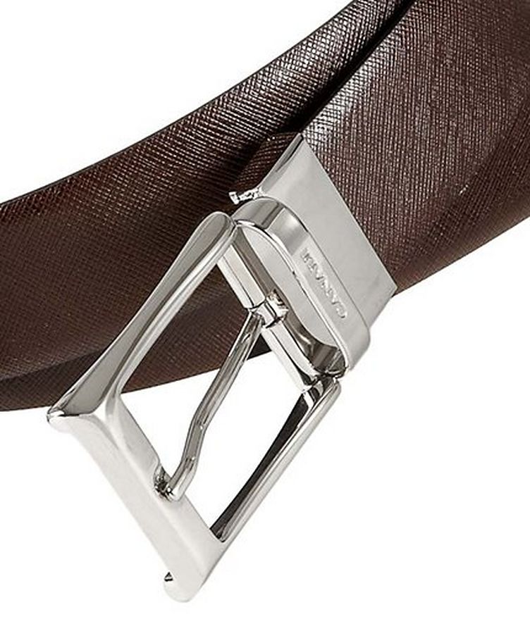 Textured Leather Belt  image 1