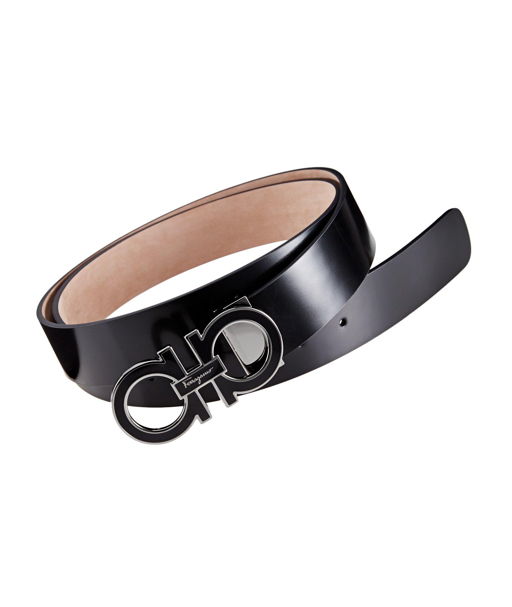 Gancini Leather Belt image 0