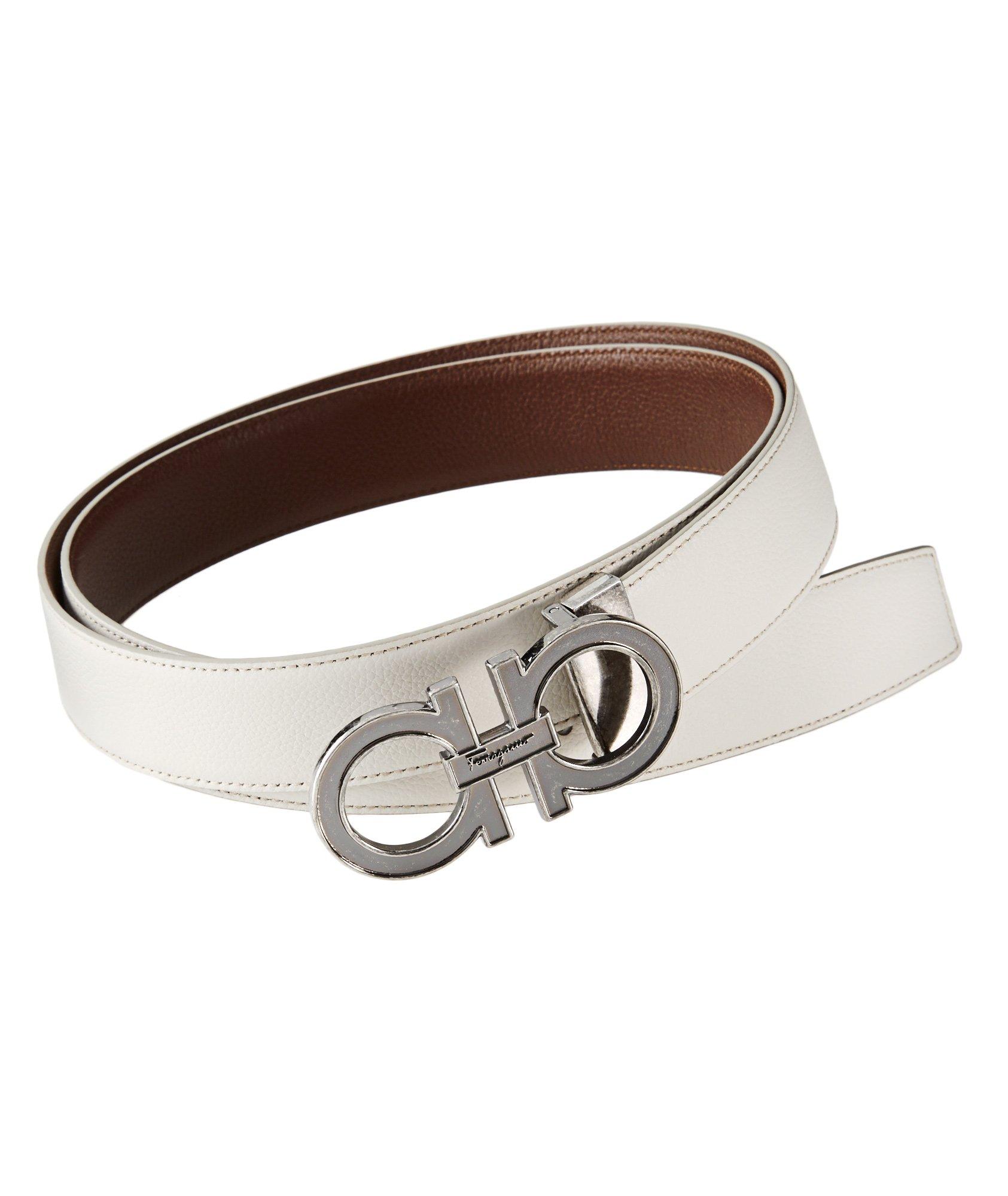 Gancini Leather Belt image 0