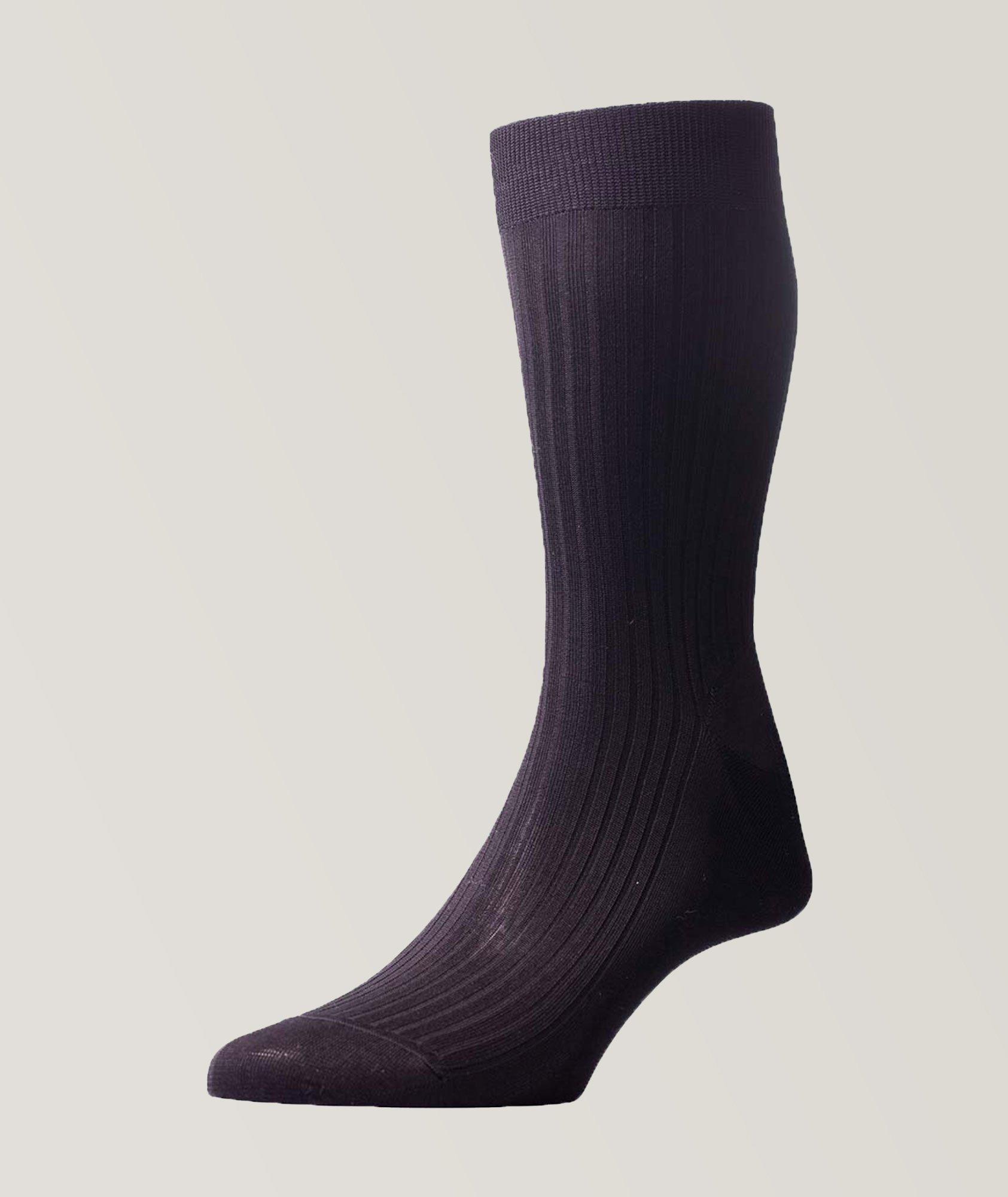 Ribbed Dress Socks image 0