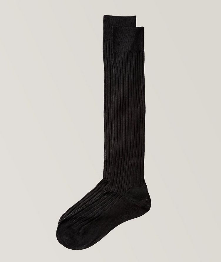 Ribbed Knit Dress Socks image 0