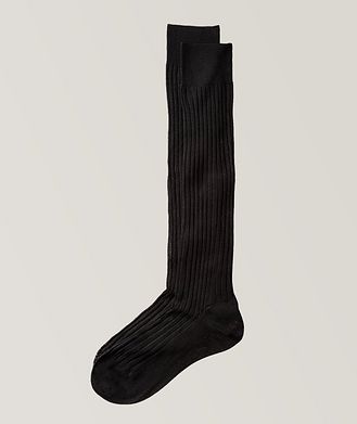 Pantherella Ribbed Knit Dress Socks
