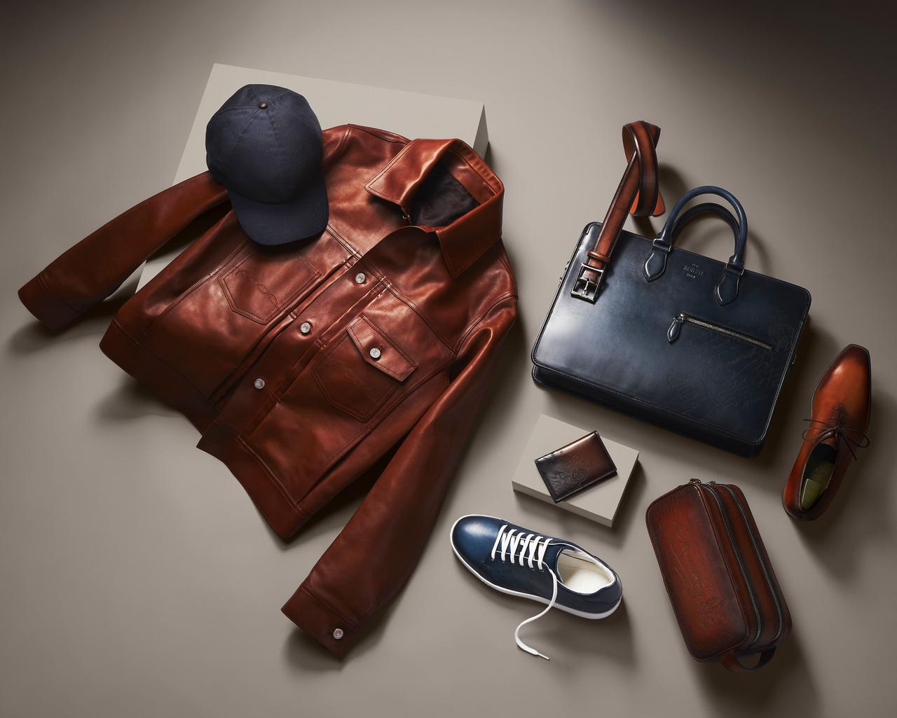 Berluti Orga III Patina Leather Boots- Berluti Orga III Patina Leather Boots-