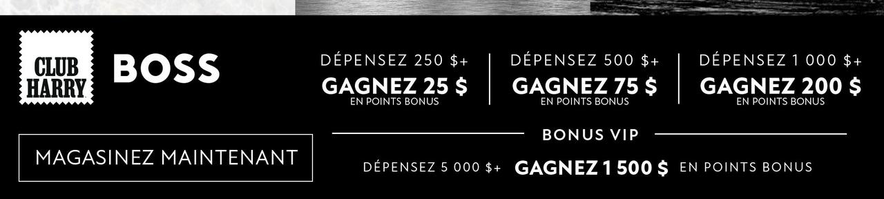Message de l
offre de la semaine bonus BOSS