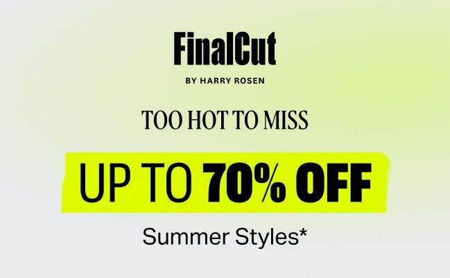 FinalCut by Harry Rosen