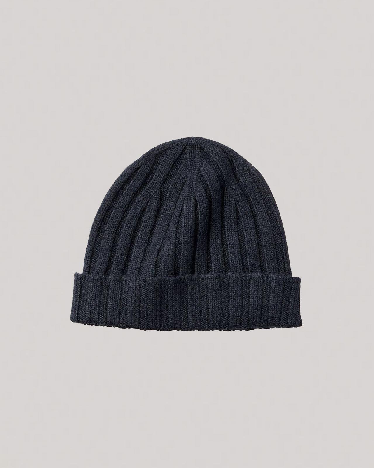 Harold Ribbed Cashmere Toque