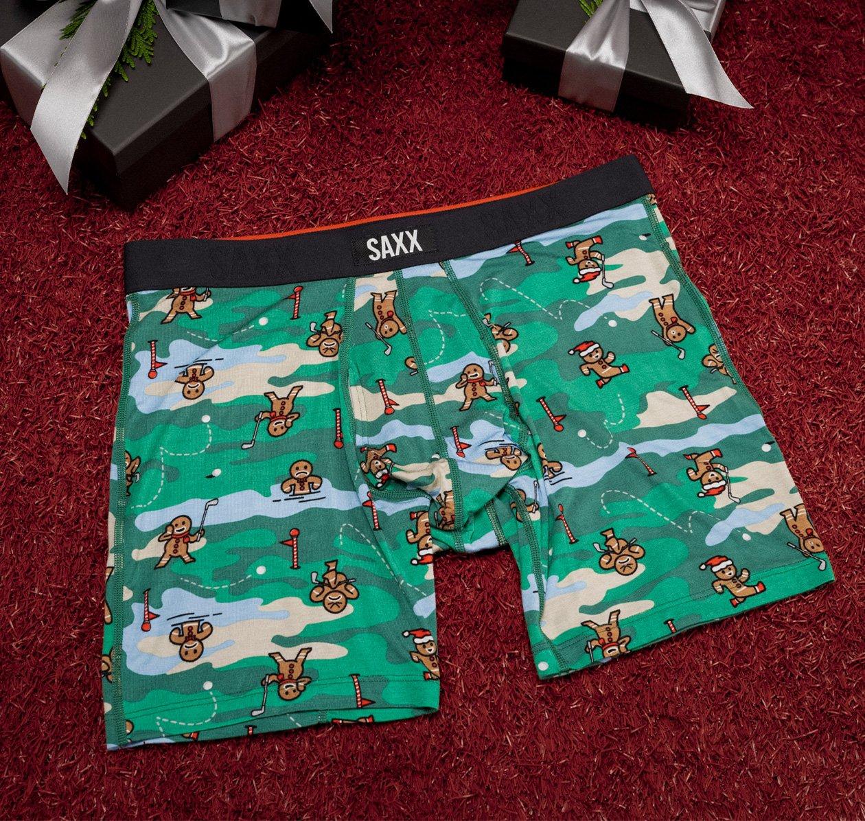 SAXX holiday boxers