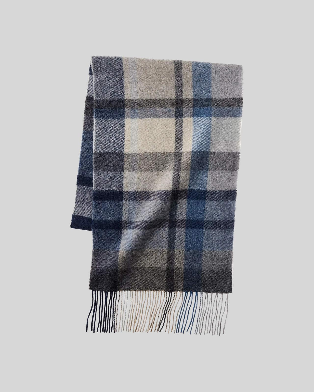 Plaid Cashmere Scarf, Harry Rosen 