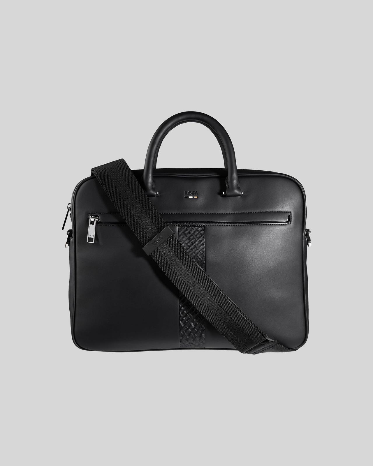 Porte-documents Ray en similicuir, BOSS 