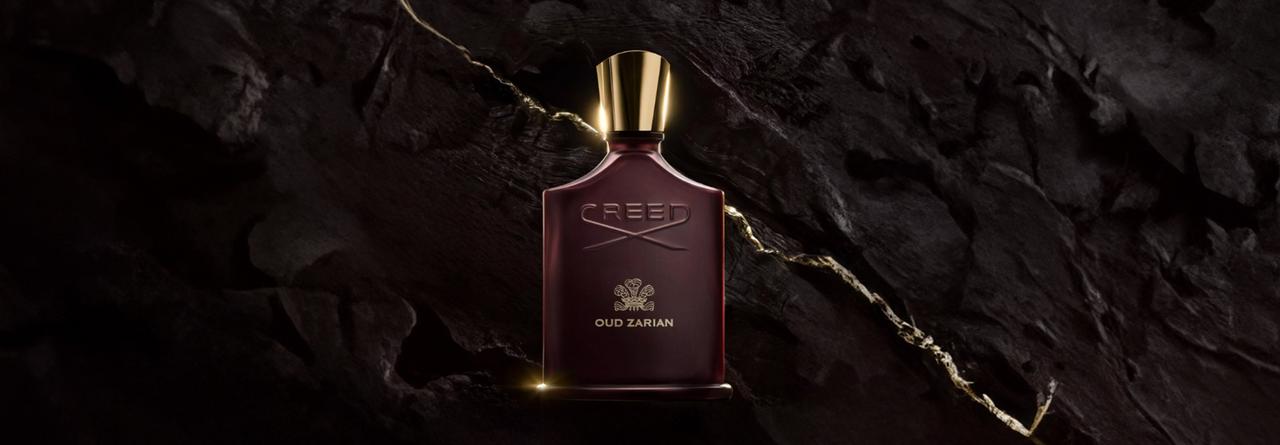 Une présentation d’un parfum Creed