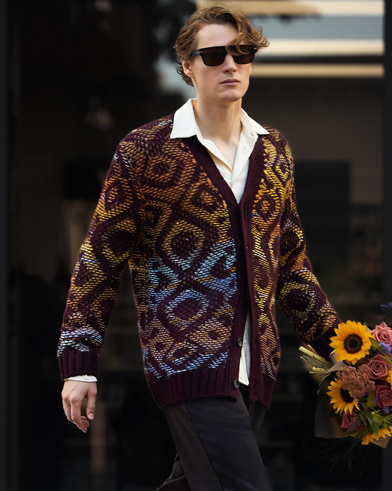 Male wearing outfit signifying make a statement date night outfit