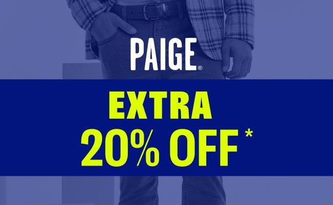 Cyber Monday Promo for Paige brand