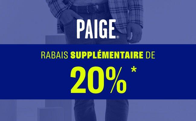 Aubaines du Cyber lundi chez Paige