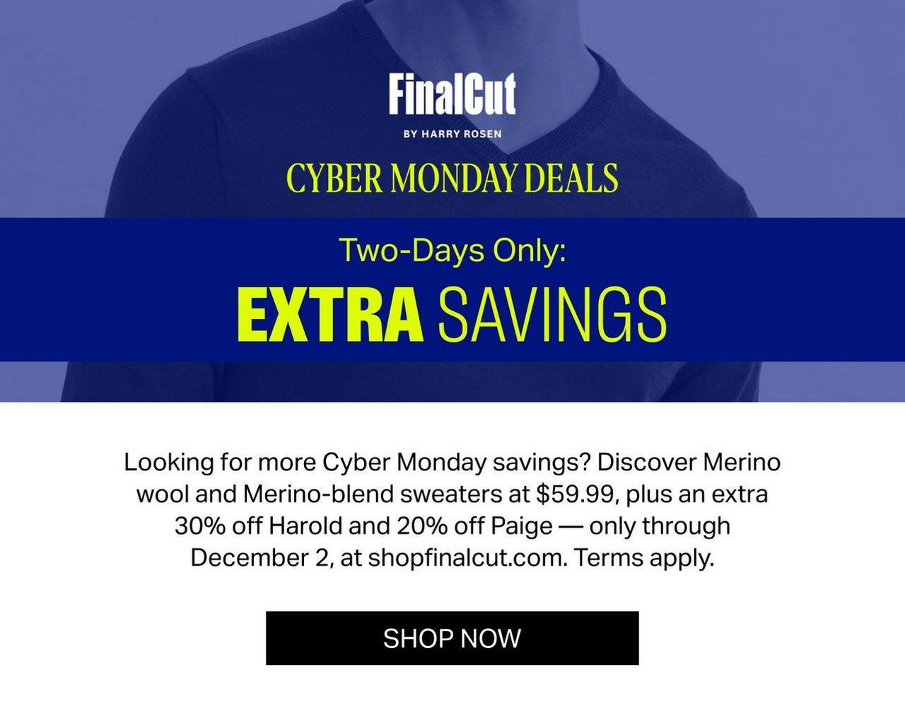Cyber Monday Deals
