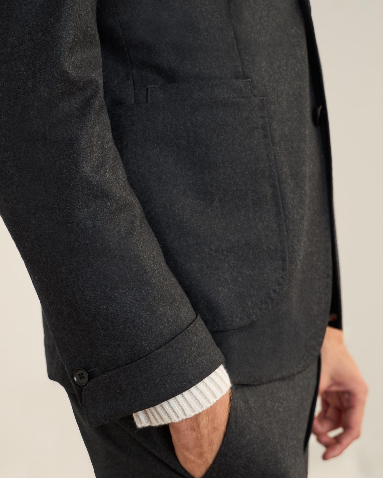 Male model wearing the Boundary Jacket by Harold