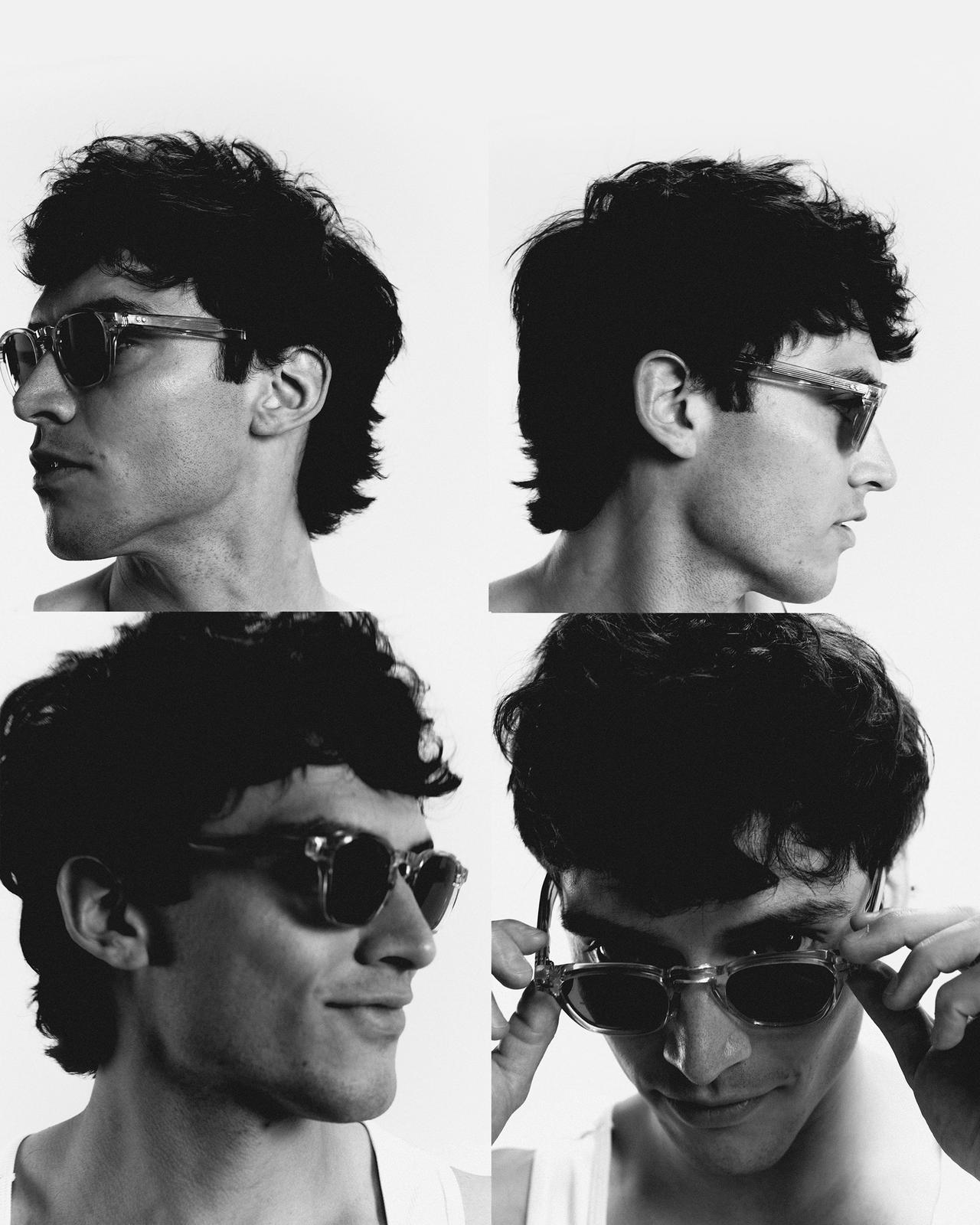 Image showing multiple angles of a model after a grooming session