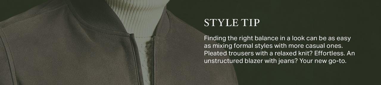 Style tip about finding the right balance