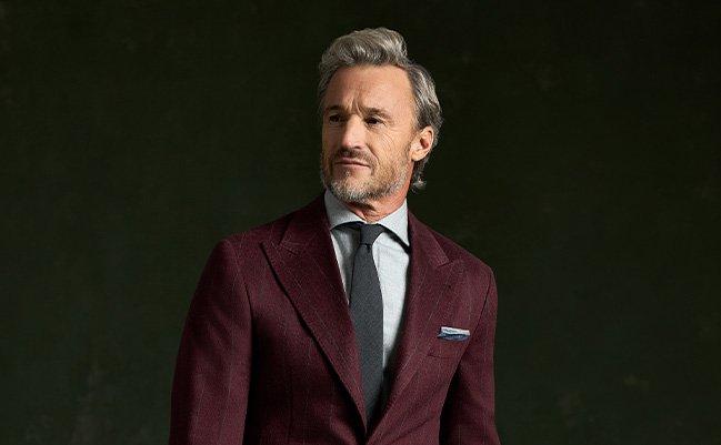 Male model wearing Brunello Cucinelli