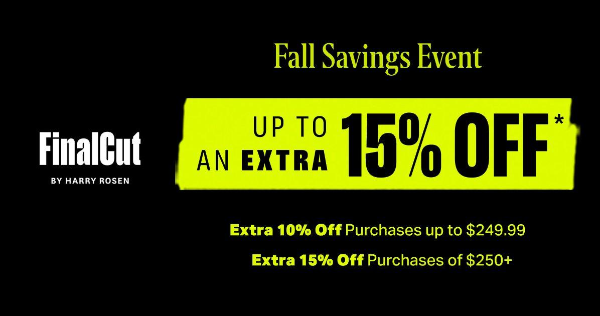 Thanksgiving 15% off promotion