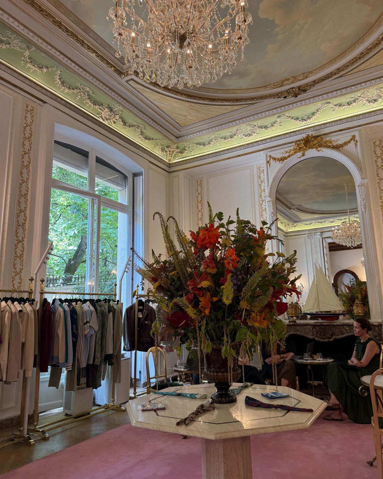 Casablanca showroom displaying collection