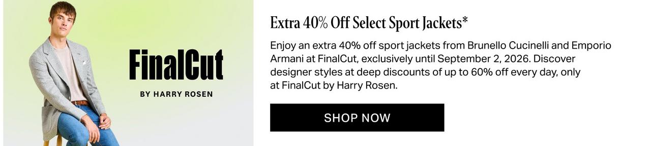 FinalCut by Harry Rosen