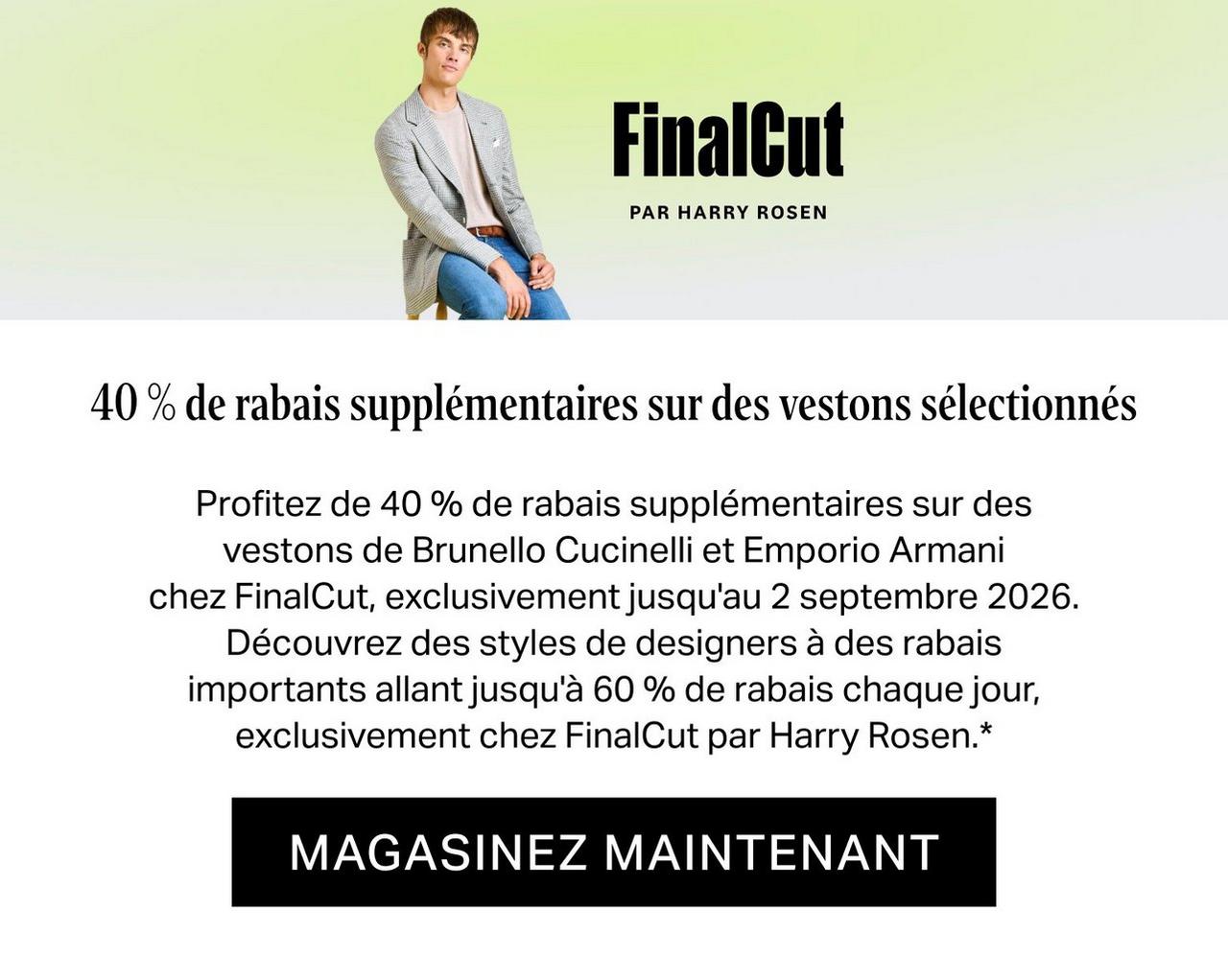 FinalCut par Harry Rosen