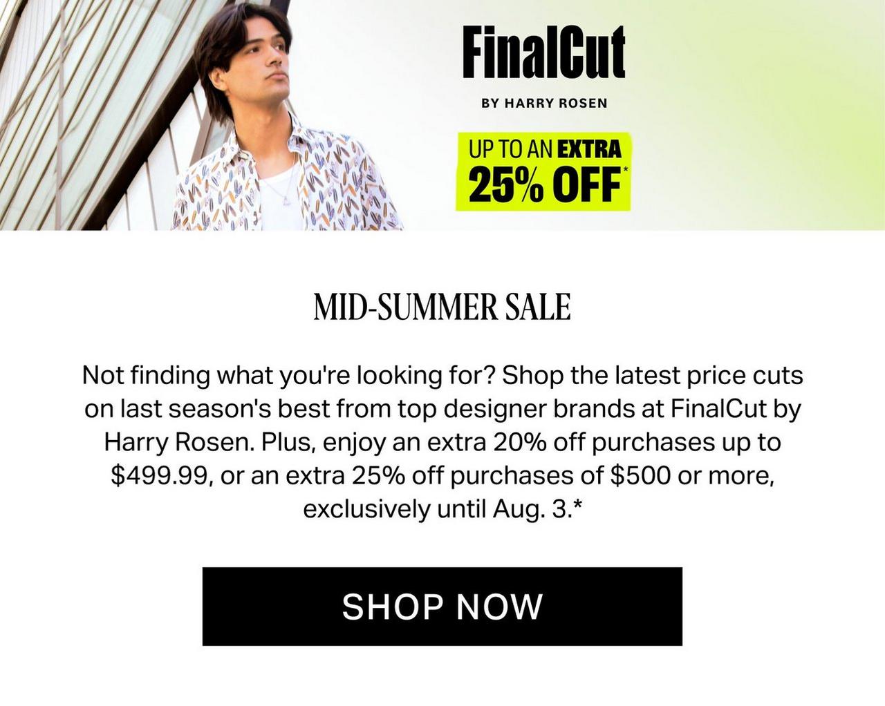 FinalCut by Harry Rosen