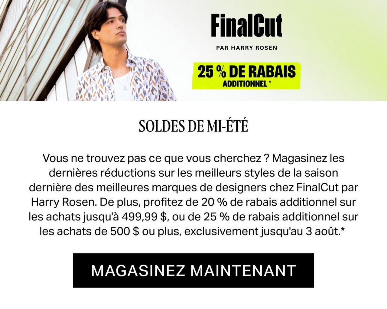 FinalCut par Harry Rosen