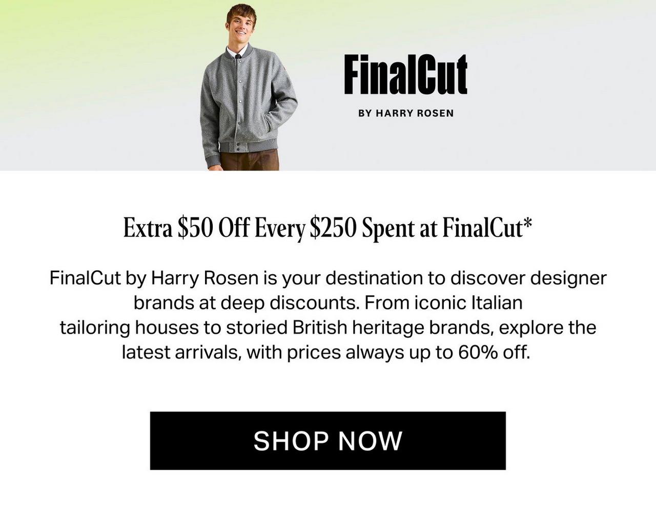 FinalCut by Harry Rosen