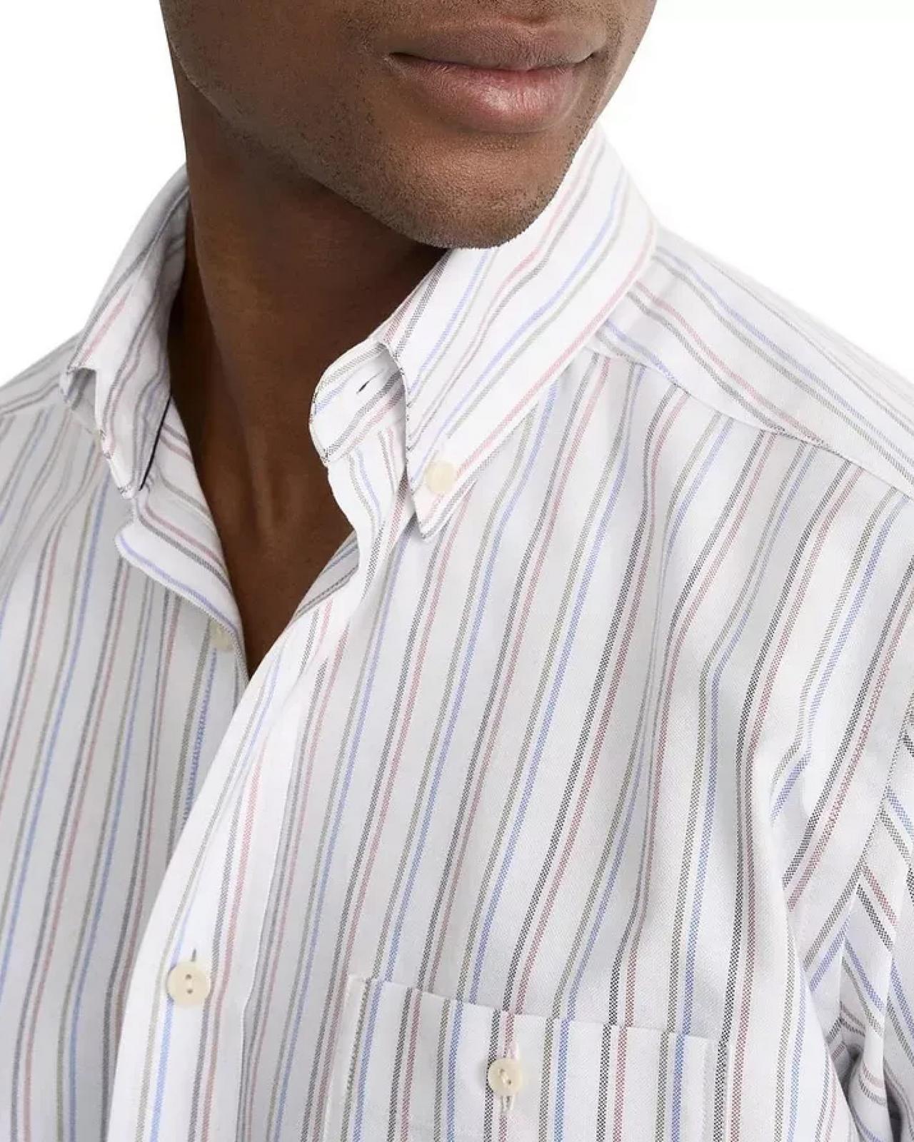 Model wearing a casual shirt