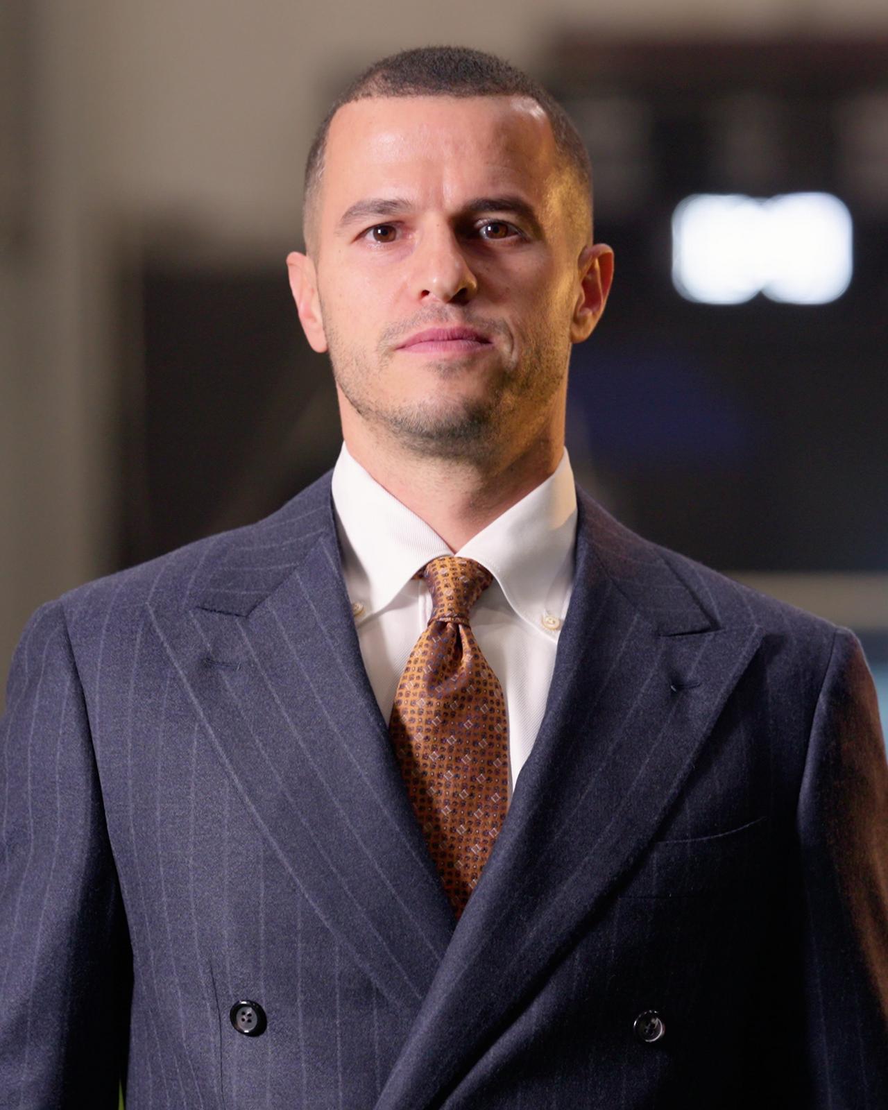 Sebastian Giovinco portant un costume