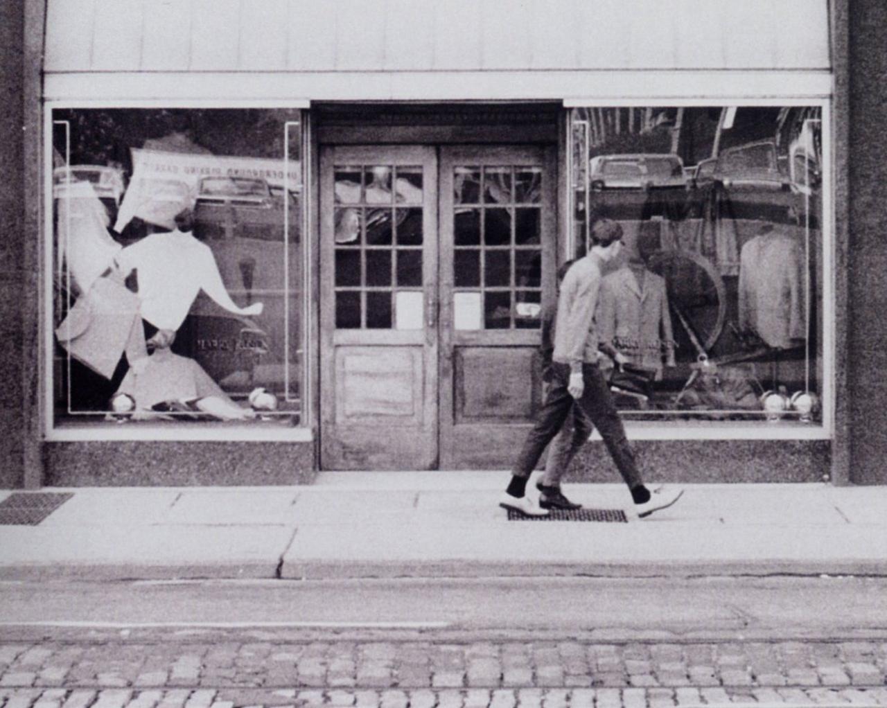 Harry Rosen store exterior in the 1980s