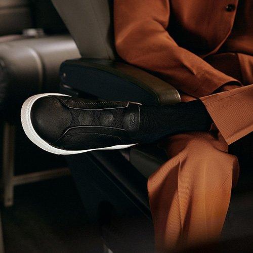 Man wearing Zegna